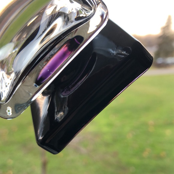 Set Of Four Vintage Disaronno Amethyst Pedestal Square Base  Cocktail Glasses - Picture 8 of 16